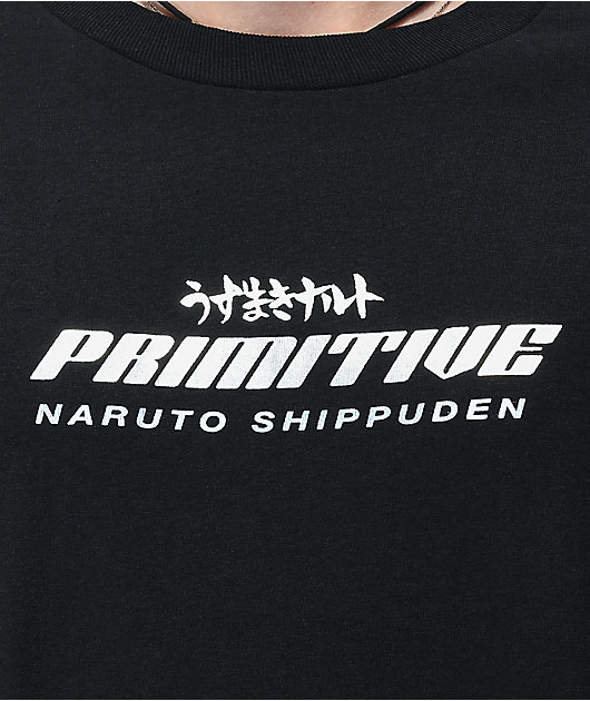 Primitive x Naruto Shippuden Six Paths Black Long Sleeve T-Shirt