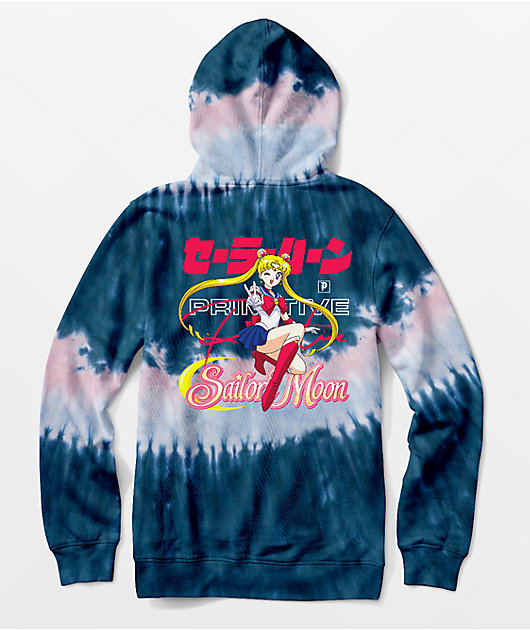 Sailor moon 2025 tie dye hoodie