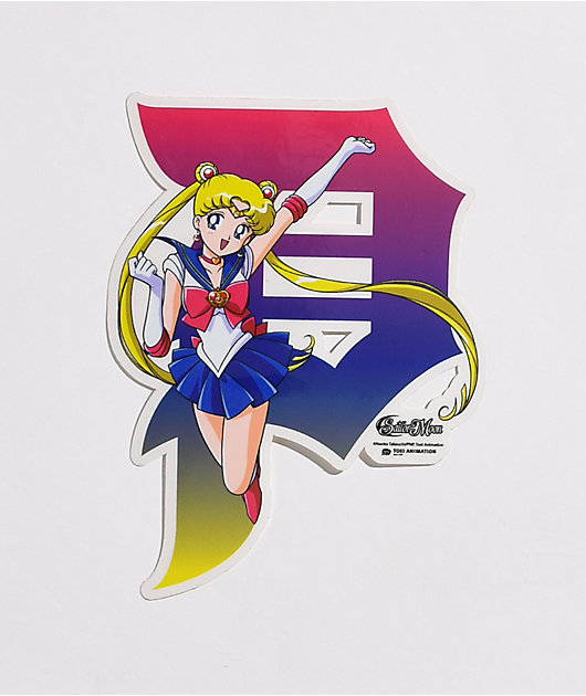Primitive x Sailor Moon Dirty P pegatina