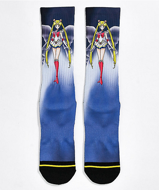Primitive x Sailor Moon Super calcetines tie dye azules