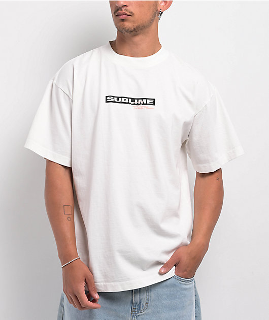 Primitive x Sublime Arise White T-Shirt | Zumiez