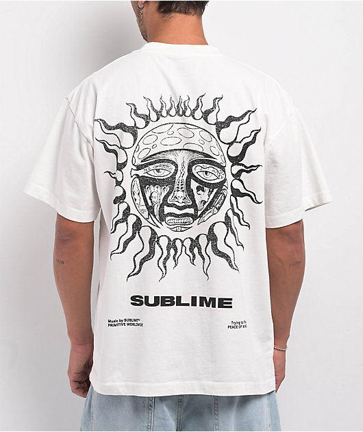 ★Primitive x Sublime Arise Tシャツ関税込★ Primitive x Sublime Arise White T-Shirt | Zumiez