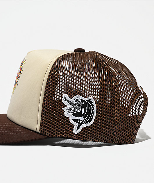 Primitive x Sublime Dirty P Sun Black Trucker Hat