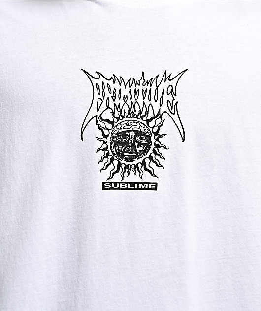 Primitive x Sublime Flyer Color Changing White Heavyweight T-Shirt