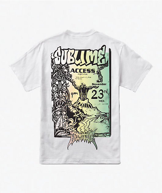 Primitive x Sublime Flyer Color Changing White Heavyweight T-Shirt