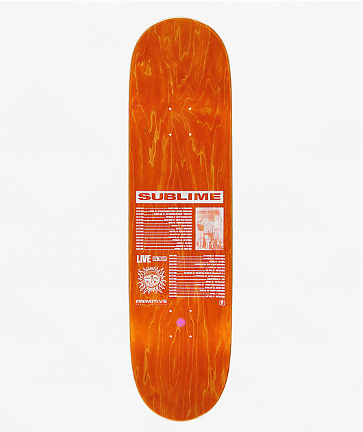 Primitive x Sublime Rise 8.5" Skateboard Deck