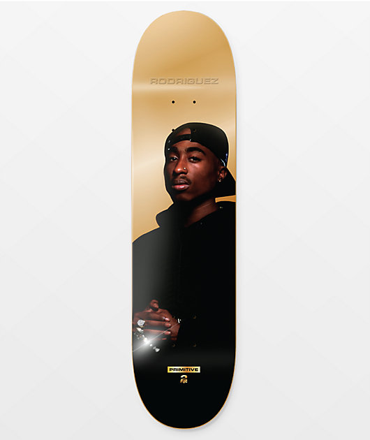 kløft punkt Ingeniører Primitive x Tupac Rodriguez Shine 8.0" Skateboard Deck