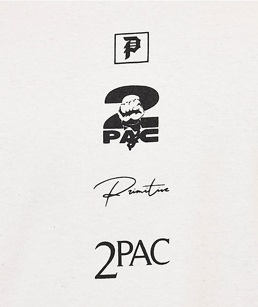 Primitive x Tupac Voice Cream T-Shirt