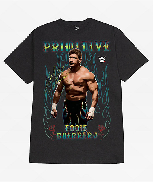 Primitive x WWE Guerrero Black T-Shirt | Zumiez