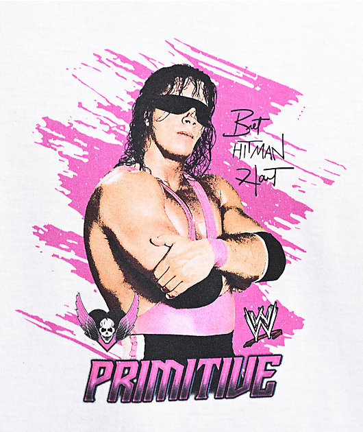 Primitive x WWE Hitman White T-Shirt