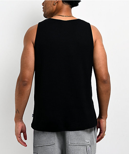 Pro Club Black Heavyweight Thermal Tank Top
