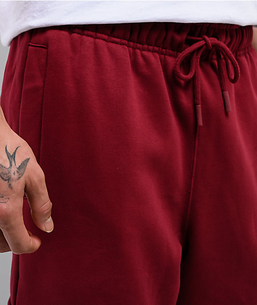 Pro Club Burgundy Cargo Sweatpants