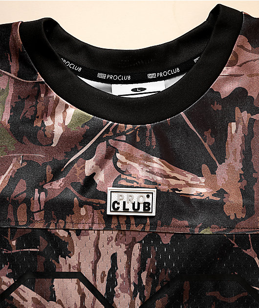 Pro Club Camo Heavyweight Football Jersey