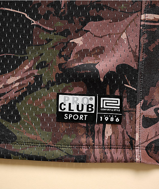 Pro Club Camo Heavyweight Football Jersey