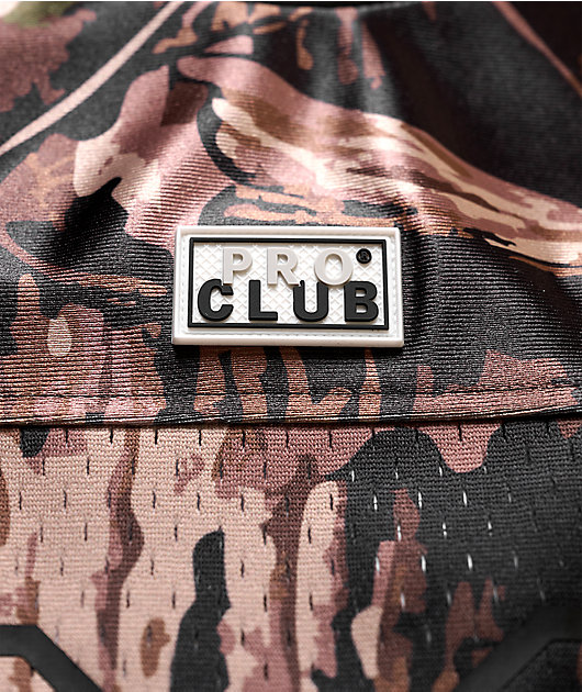Pro Club Camo Heavyweight Football Jersey