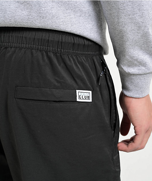 Pro Club Comfort Tech Black Tapered Leg Cargo Pants | Zumiez
