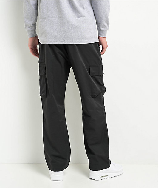 Pro Club Comfort Tech Black Tapered Leg Cargo Pants Zumiez