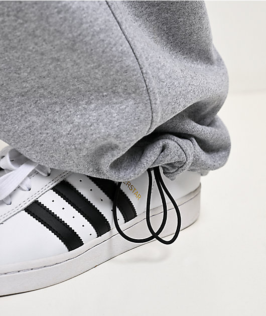 Pro Club Half And Half Black & Grey Heavyweight Cargo Sweatpants