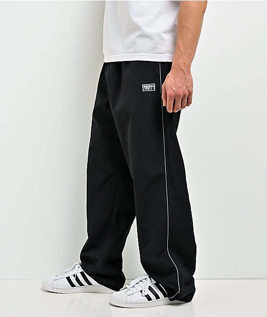 Pro Club Heavyweight Black Baggy Track Pants