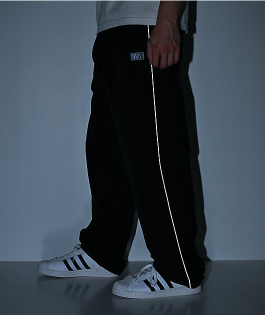 Pro Club Heavyweight Black Baggy Track Pants