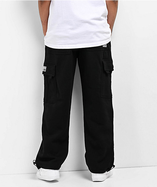 Pro Club Men's Heavyweight Fleece Cargo Pants, Black, Small : :  Clothing, Shoes & Accessories