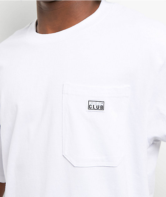 Pro Club Heavyweight Pocket White T-Shirt | Zumiez