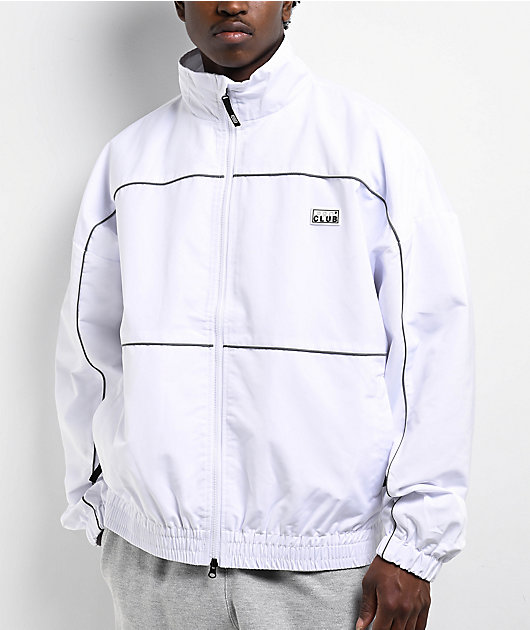 Pro Club Heavyweight White Track Jacket | Zumiez