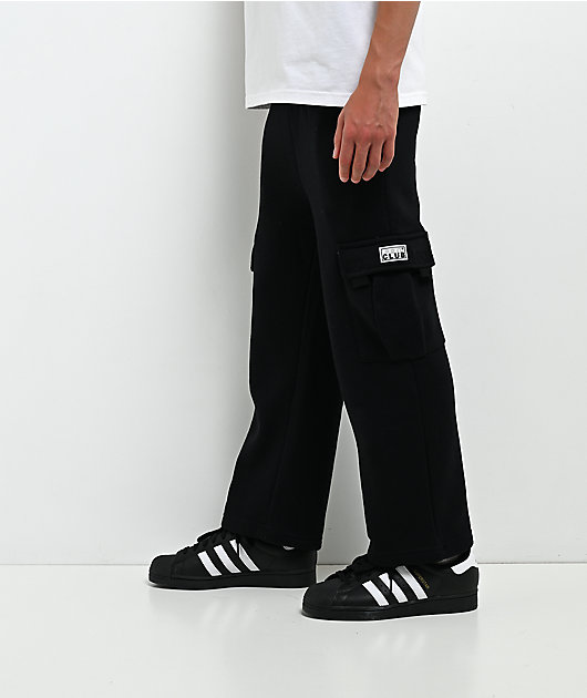 Pro Club Kids Black Cargo Sweatpants