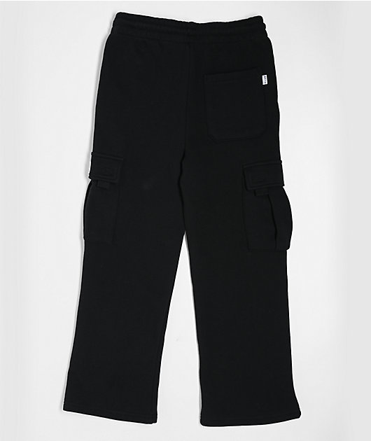 Pro Club Kids Black Cargo Sweatpants