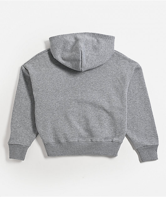 Pro Club Kids Fleece Grey Zip Hoodie