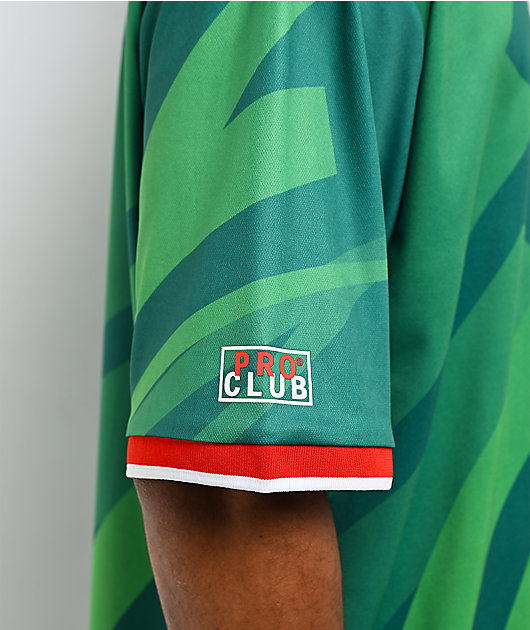 Pro Club Mexico Green Soccer Jersey