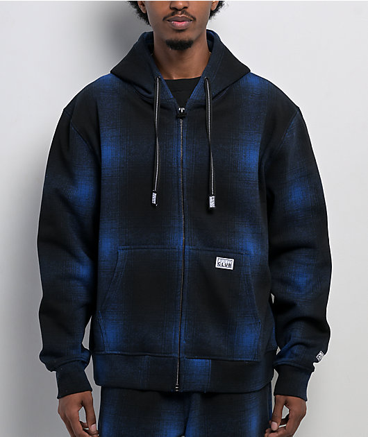 【umbro×fekete】gathered hoodie vest Umbro x Slam Jam Masked Hoodie Black