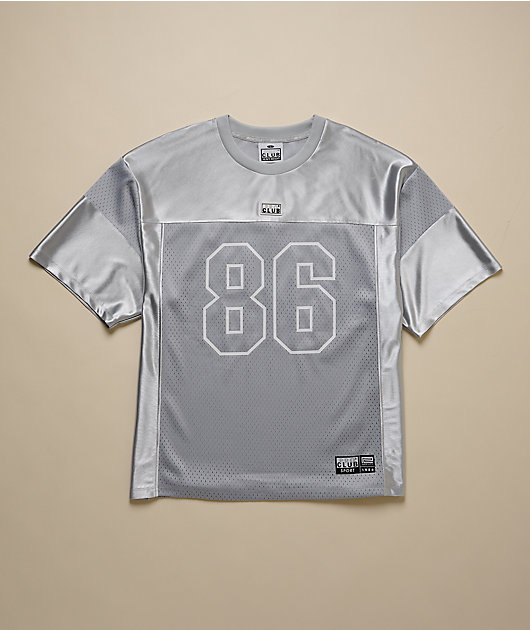 Pro Club Silver Heavyweight Football Jersey