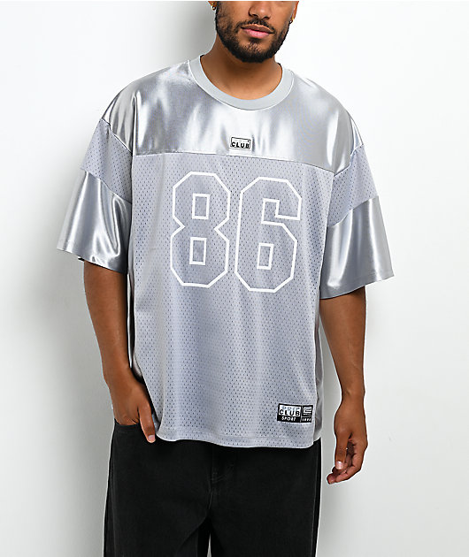 Pro Club Silver Heavyweight Football Jersey