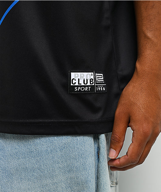 Pro Club USA Black Soccer Jersey