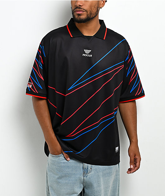 Pro Club USA Black Soccer Jersey
