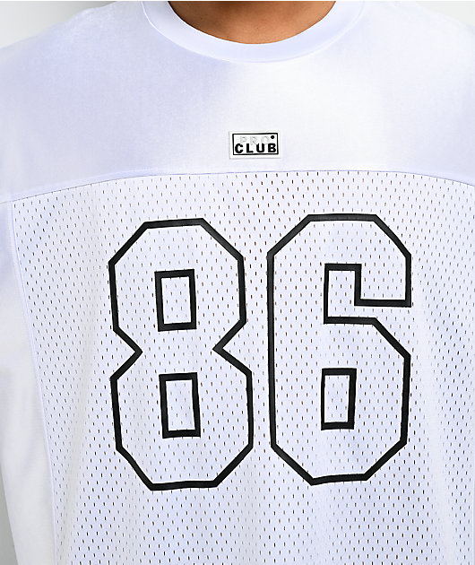 Pro Club White Heavyweight Football Jersey