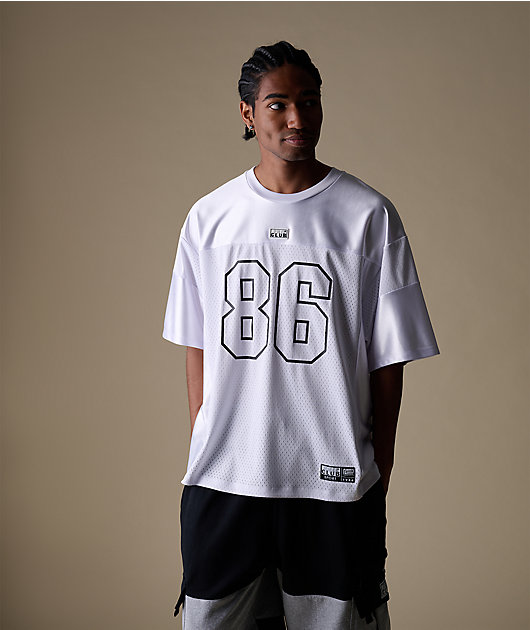 Pro Club White Heavyweight Football Jersey