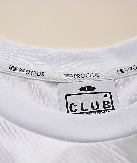 Pro Club White Heavyweight Football Jersey