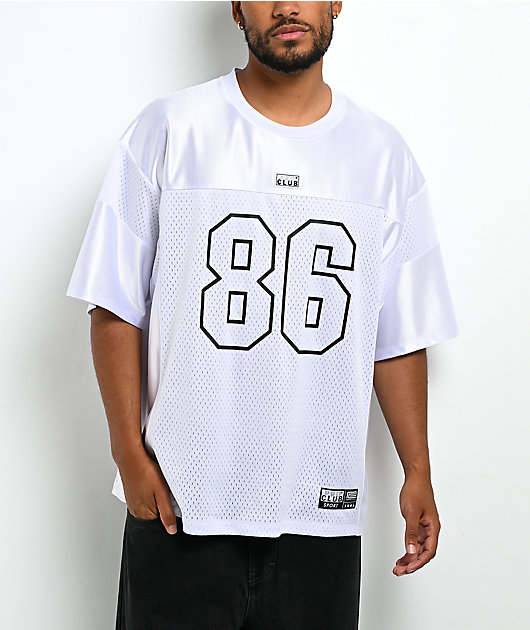 Pro Club White Heavyweight Football Jersey