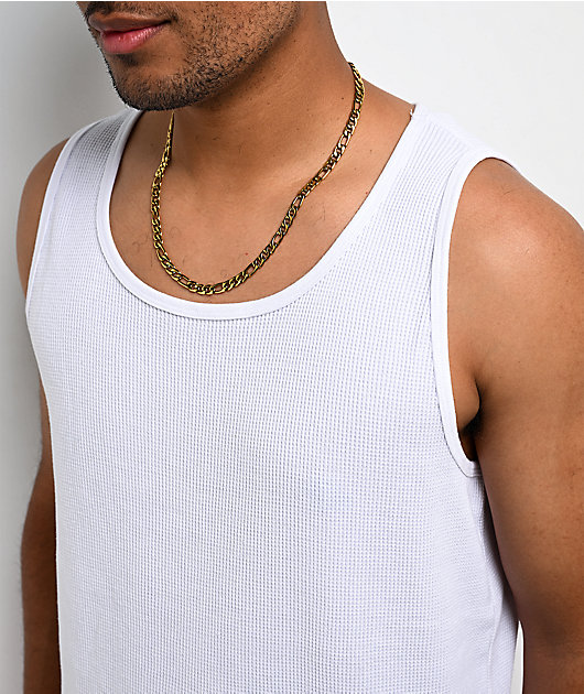 Pro Club White Heavyweight Thermal Tank Top