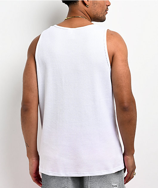 Pro Club White Heavyweight Thermal Tank Top