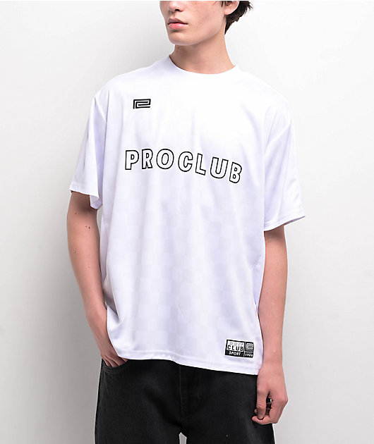 Pro Club White Soccer Jersey | Zumiez