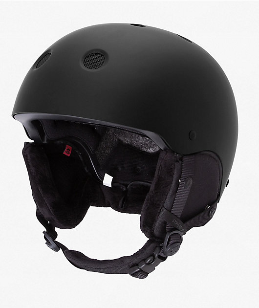 Pro-Tec Classic Certified w/ Fit Dial Stealth Black Snowboard Helmet