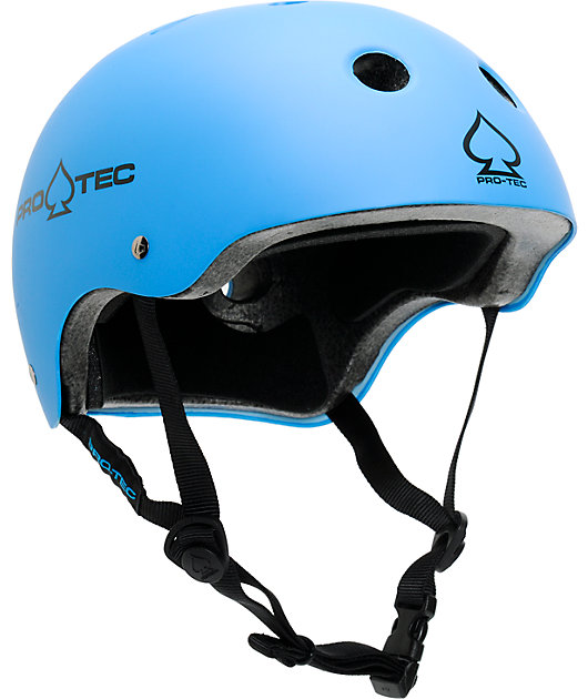 Download Pro-Tec Classic Matte Blue Skateboard Helmet | Zumiez