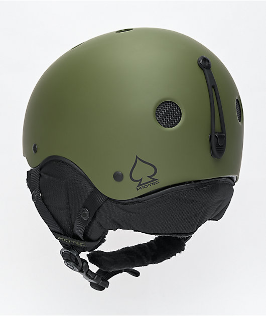 Pro-Tec Classic Olive Matte Snowboard Helmet
