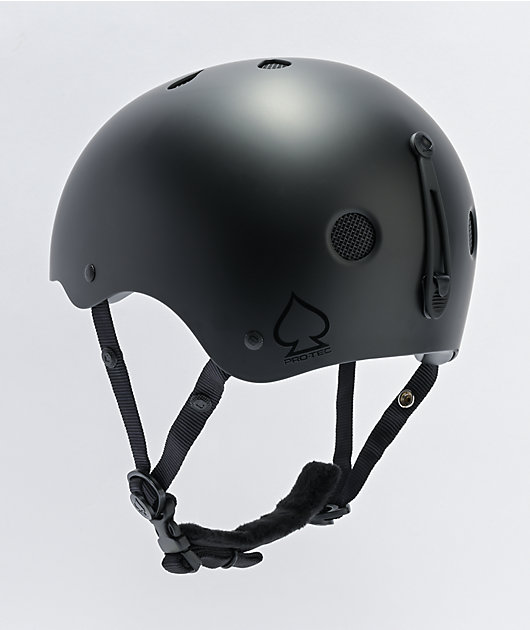 Matte Black Pro-Tec Classic Pendleton Collab Helmet 