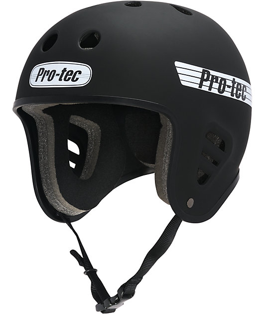 Download Pro-Tec Full-Cut Rubber Black Skate Helmet | Zumiez