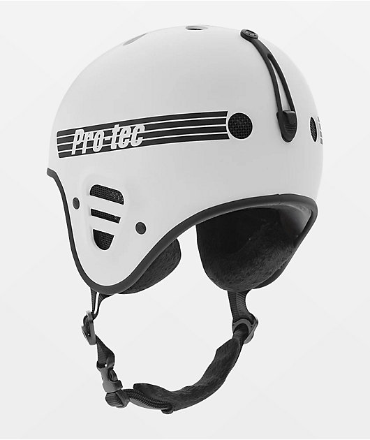 Pro-Tec Full Cut White Snowboard Helmet