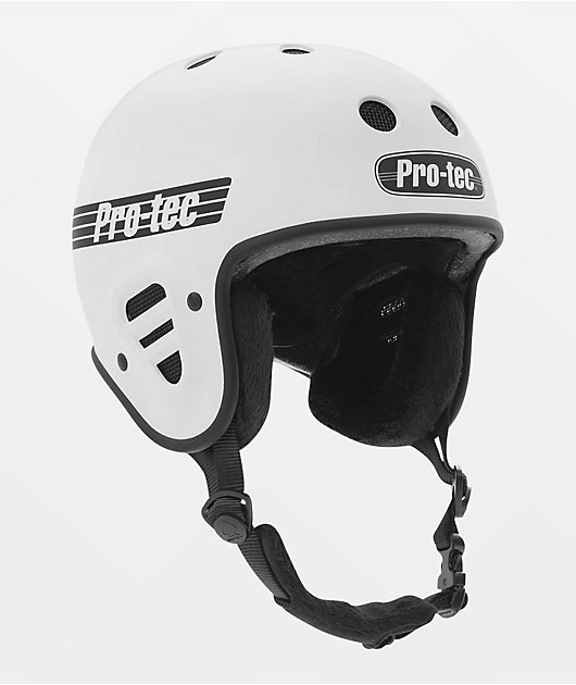 Pro-Tec Full Cut White Snowboard Helmet